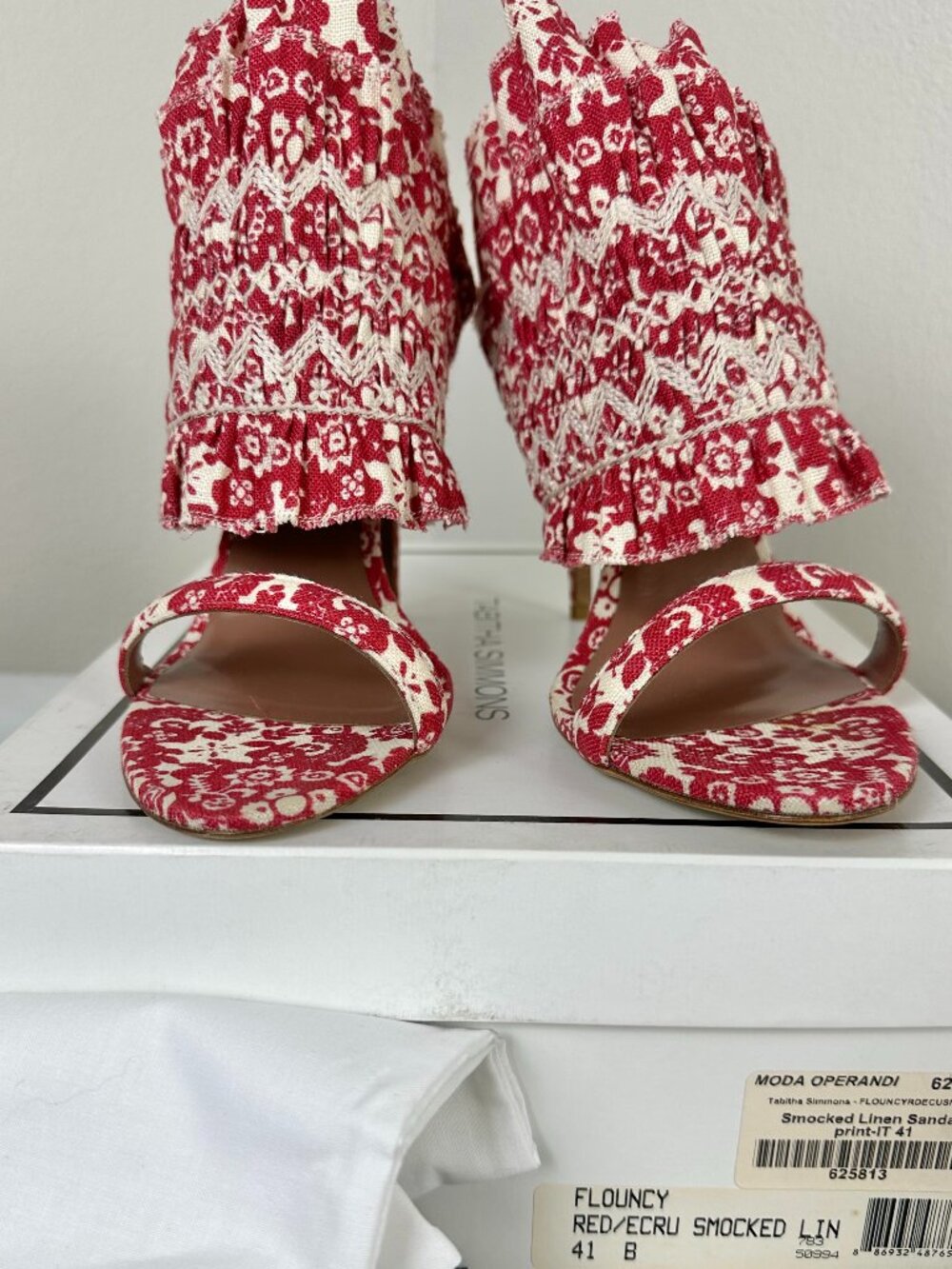 Tabitha Simmons Flouncy Heels (NIB) size 41